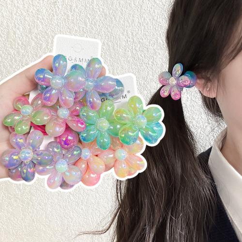 Ponytail Holder, Acrylic, fashion jewelry, more colors for choice, Sold By Pair