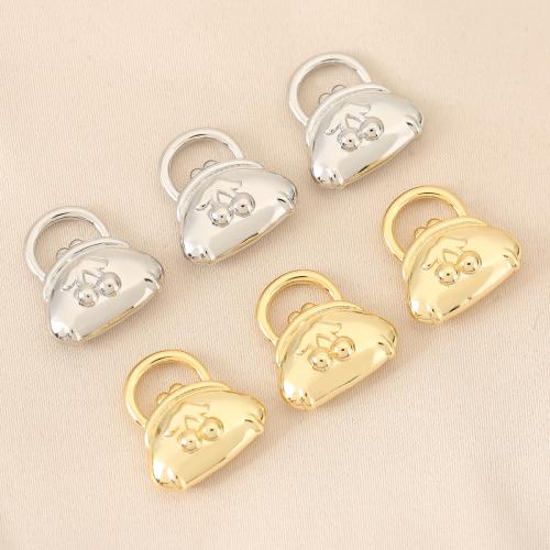 Colgantes de la joyería de cobre amarillo, metal, Bolso de Mano, chapado, Bricolaje, más colores para la opción, libre de níquel, plomo & cadmio, 10PCs/Bolsa, Vendido por Bolsa