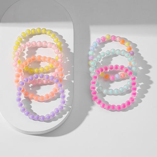 Resin Bracelets, fashion jewelry, more colors for choice, 7PCs/Set, Sold By Set