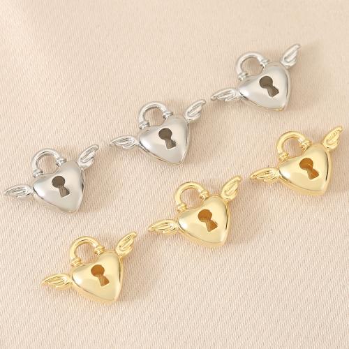 Hollow Brass Pendants, Heart, plated, DIY, more colors for choice, nickel, lead & cadmium free, 10PCs/Bag, Sold By Bag