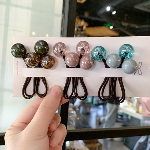 Gomas para el Cabello, Acrílico, Joyería, más colores para la opción, Vendido por Par