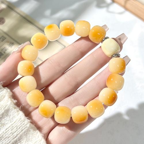 Bodhi Root Bracelet, barrel, Unisex & different size for choice, more colors for choice, Length:7 Inch, Sold By PC