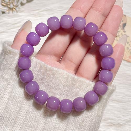 Bodhi Root Bracelet, with Tibetan Style, Unisex & different size for choice & different styles for choice, purple, Length:Approx 7 Inch, Sold By PC