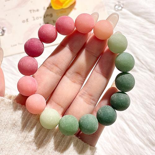 Bodhi Root Bracelet, Round, Unisex & different size for choice & frosted, more colors for choice, Length:Approx 7 Inch, Sold By PC