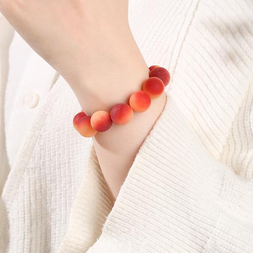 Bodhi Root Bracelet, Round, Unisex & different size for choice, more colors for choice, Length:Approx 7 Inch, Sold By PC