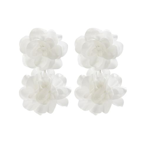 Ohrring Schmuck, Stoff, plattiert, Modeschmuck & für Frau, keine, 120x70mm, verkauft von PC