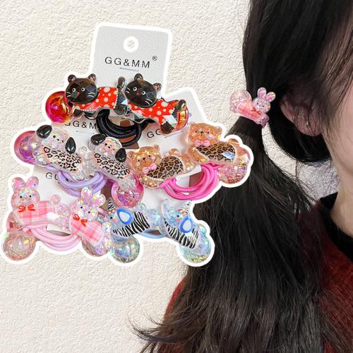 Gomas para el Cabello, Acrílico, Joyería, más colores para la opción, Vendido por Par