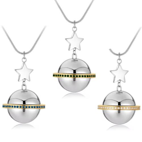 304 Stainless Steel Cinerary Casket Pendant, silver color plated, DIY & with rhinestone, more colors for choice, Sold By PC