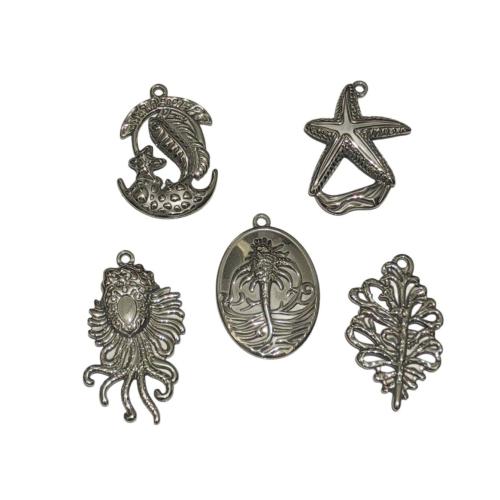 Stainless Steel Pendants, 304 Stainless Steel, silver color plated, DIY, more colors for choice, Sold By PC