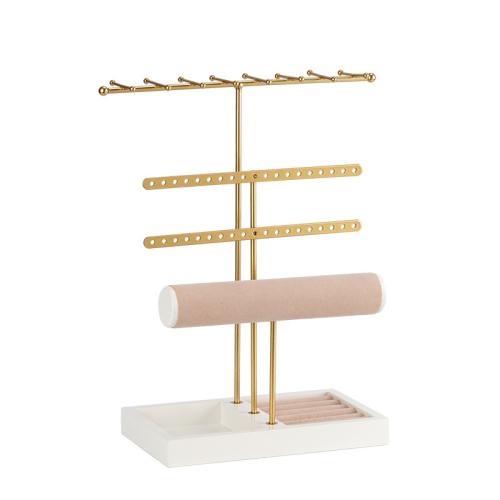 Wood Multi Purpose Jewelry Display, with Iron, more colors for choice, 200x120x305mm, Sold By PC