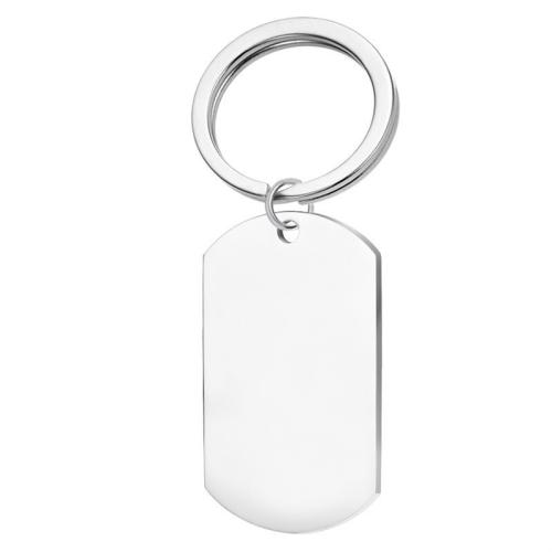 304 Stainless Steel Key Clasp, Unisex & different styles for choice & enamel, original color, 50x28mm, Sold By PC