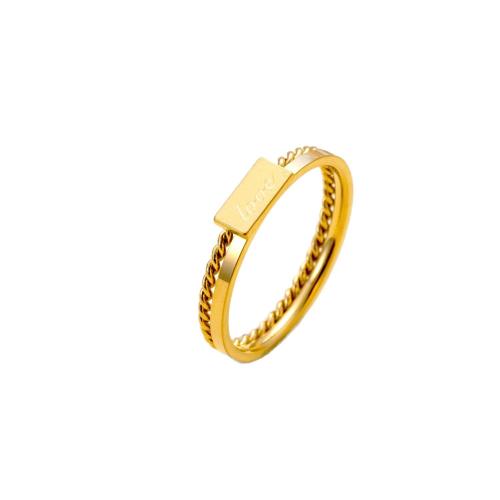Acier inoxydable 304 bague, Placage, Double couche & unisexe & normes différentes pour le choix, plus de couleurs à choisir, Vendu par PC