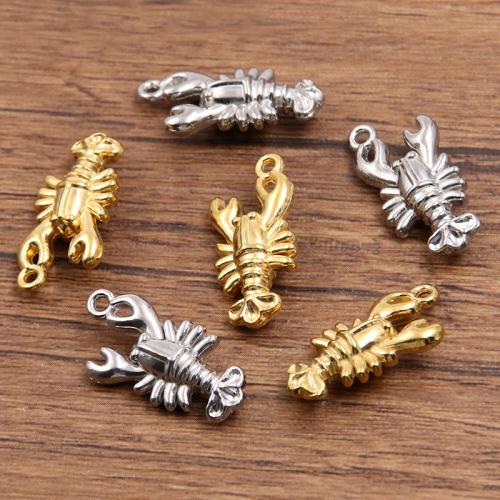 Stainless Steel Animal Pendants, 304 Stainless Steel, plated, DIY, more colors for choice, Sold By Bag