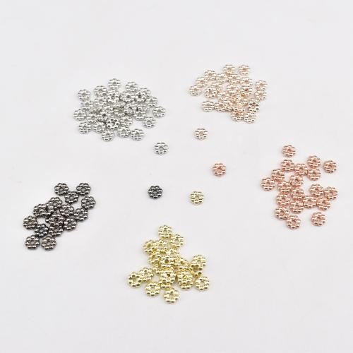 Copper Coated Plastic Washer, Snowflake, plated, DIY & different size for choice, more colors for choice, Sold By PC