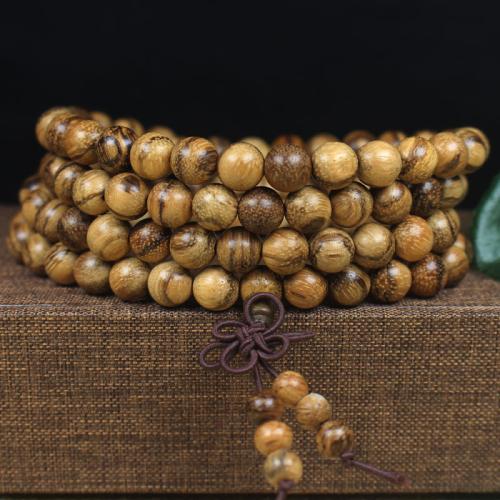 Aloewood Bracelet, multilayer & Unisex & different styles for choice, Length:Approx 34 Inch, Sold By PC