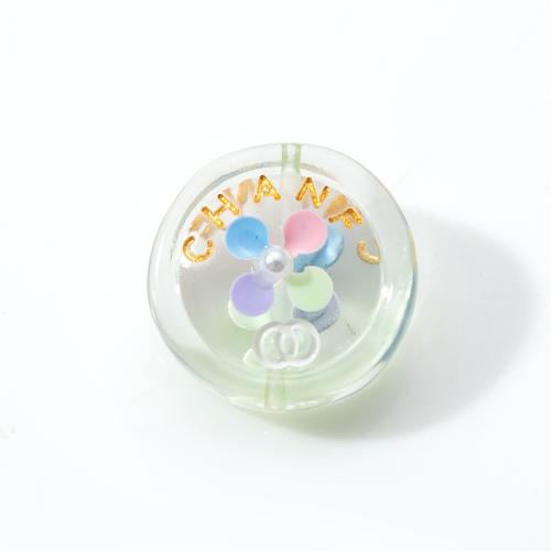Resin Beads, injection moulding, DIY, more colors for choice, 17.10x9.70x17.10mm, Sold By PC