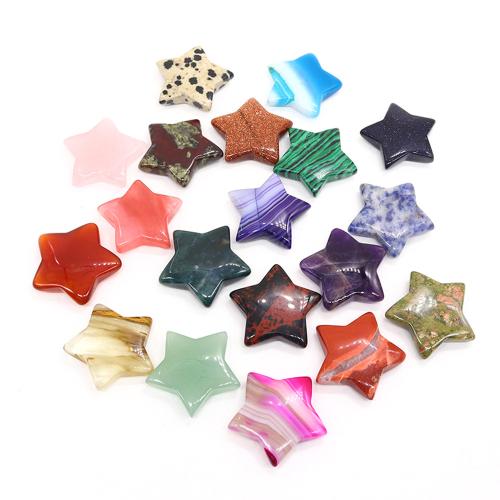 Gemstone Decoration, Star, DIY, more colors for choice, 30x8mm, Sold By PC