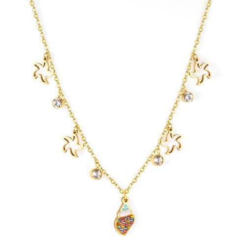 Conjuntos de joyería Rhinestone, acero inoxidable 304, chapado en color dorado, diferentes estilos para la opción & para mujer & esmalte & con diamantes de imitación, Vendido por UD