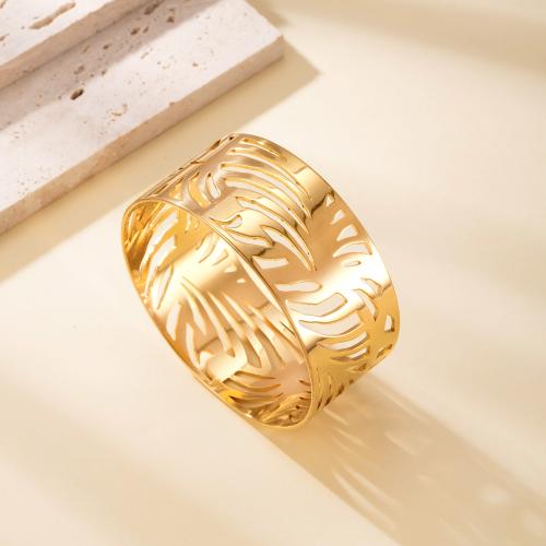 Bracelet en acier inoxydable, Acier inoxydable 304, Placage, bijoux de mode & pour femme & creux, doré, Vendu par PC