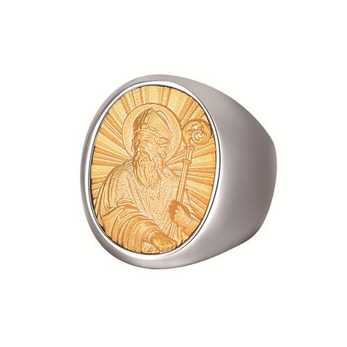 Acier inoxydable 304 bague, Placage, normes différentes pour le choix & styles différents pour le choix & pour homme, Taille:7-13, Vendu par PC