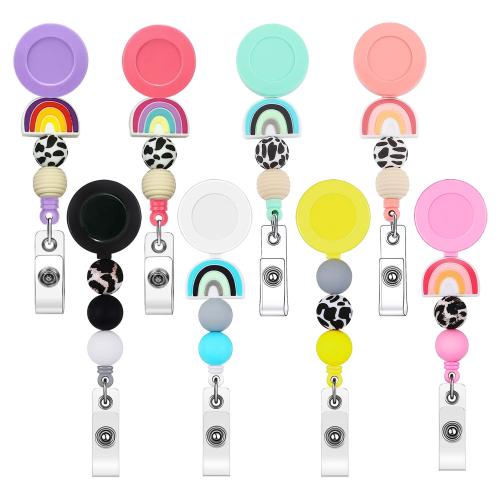 plastique ABS avec silicone, Extensible & unisexe, plus de couleurs à choisir, 127x32mm, Vendu par PC