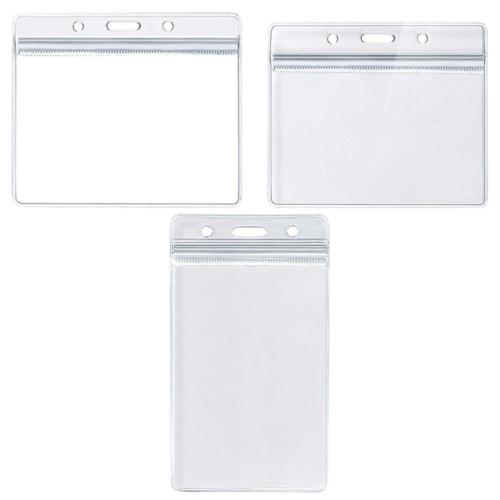 plástico PVC Portatarjetas, Portátil & Polvo & unisexo & diferentes estilos para la opción & impermeable, claro, Vendido por UD