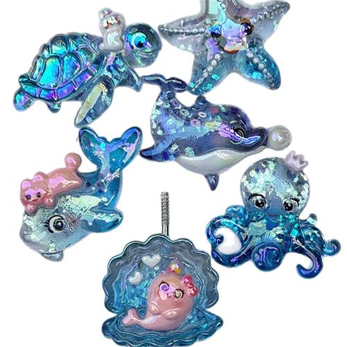 Resin Jewelry Beads, Cake, DIY, more colors for choice, 25x30mm, 200PCs/Bag, Sold By Bag