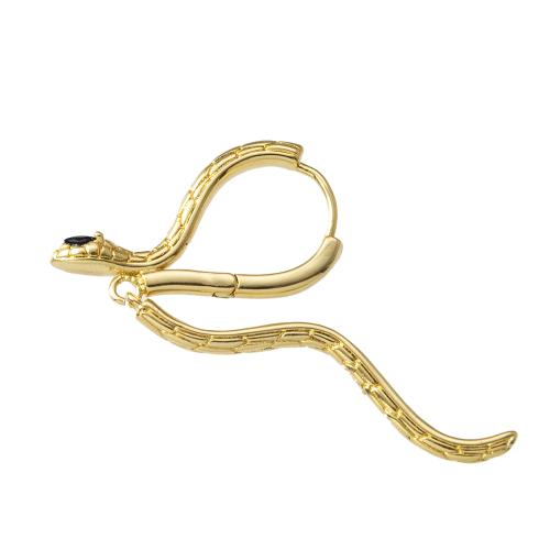 Brass Leverback Earring, with Glass, plated, fashion jewelry, golden, nickel, lead & cadmium free, 57.80x4.20x14.80mm, Sold By Pair