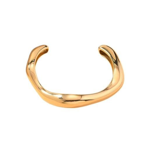 Acier inoxydable 304 bracelet manchette, Placage, bijoux de mode & pour femme, plus de couleurs à choisir, Vendu par PC