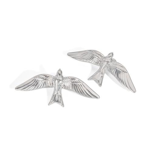 Fashion Stainless Steel Jewelry Sets, 304 Stainless Steel, swallow, Vacuum Ion Plating, fashion jewelry & different styles for choice & for woman, original color, Sold By PC