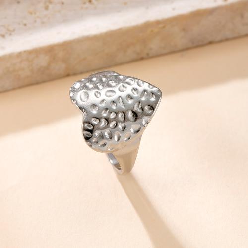 Stainless Steel Finger Ring, 304 Stainless Steel, plated, fashion jewelry & different styles for choice & for woman, original color, Sold By PC