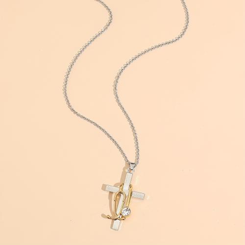 Zinklegierung Schmuck Halskette, plattiert, Modeschmuck & für Frau, keine, verkauft von PC