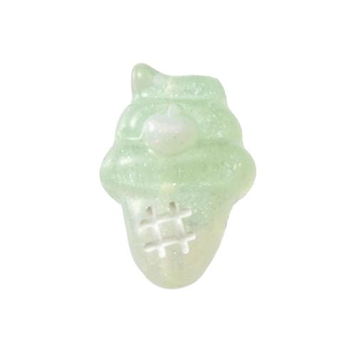 Resin Decoration, Ice Cream, DIY, more colors for choice, 10.36x10.30x14.20mm, Sold By PC