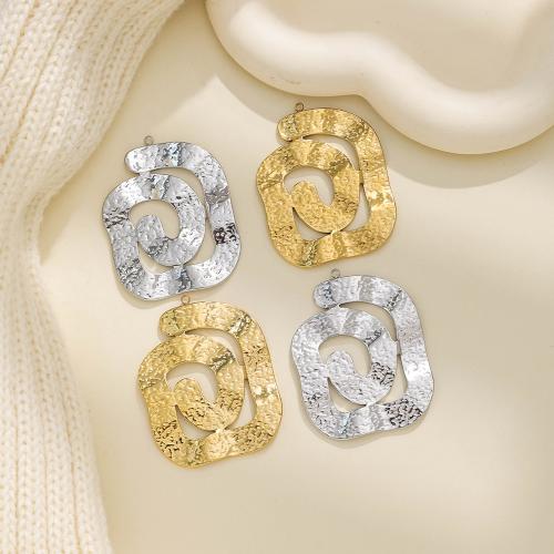 Stainless Steel Pendants, 304 Stainless Steel, plated, DIY, more colors for choice, 10PCs/Bag, Sold By Bag
