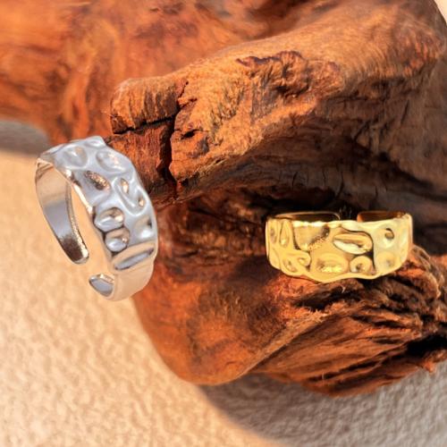 Anillo de dedo de acero inoxidable, acero inoxidable 304, chapado, Joyería & para mujer, más colores para la opción, Vendido por UD