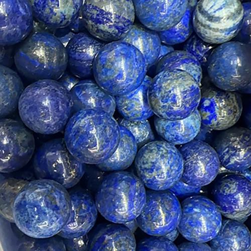Natural Lapis Lazuli Beads, DIY, blue, 25x25mm, Sold By PC