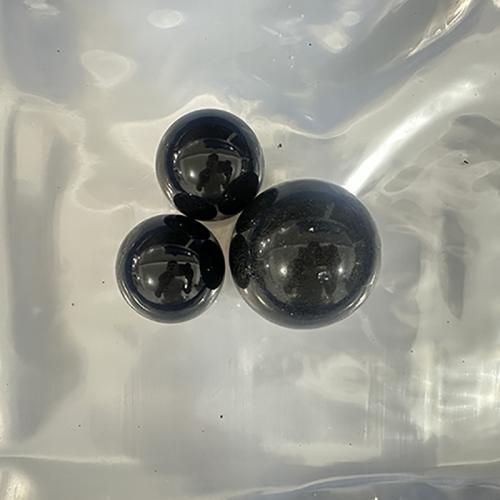 Gemstone Jewelry Beads, Schorl, DIY, black, 25x25mm, Sold By KG