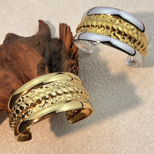 Stainless Steel Bangle, 304 Stainless Steel, plated, fashion jewelry & for woman, more colors for choice, Sold By PC