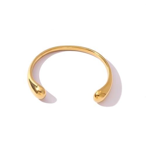 Stainless Steel Bangle, 304 Stainless Steel, plated, fashion jewelry & for woman, more colors for choice, Sold By PC