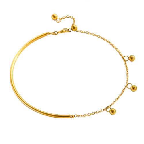 Edelstahl Schmuck Armband, 304 Edelstahl, 18K vergoldet, Modeschmuck & für Frau, Länge:ca. 16 cm, verkauft von PC