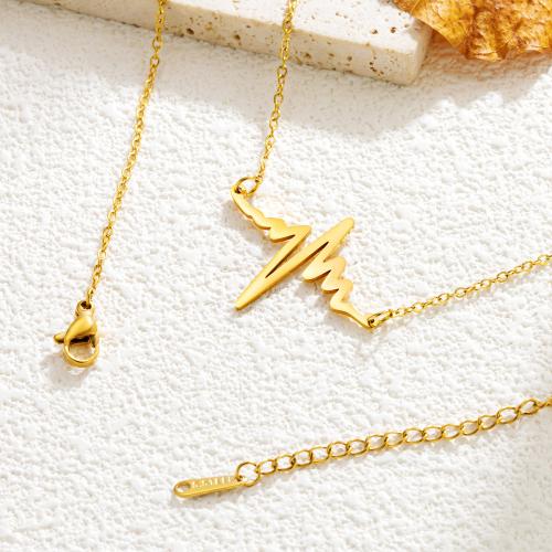 Edelstahl Schmucksets, 304 Edelstahl, plattiert, Modeschmuck & verschiedene Stile für Wahl & für Frau, goldfarben, verkauft von PC