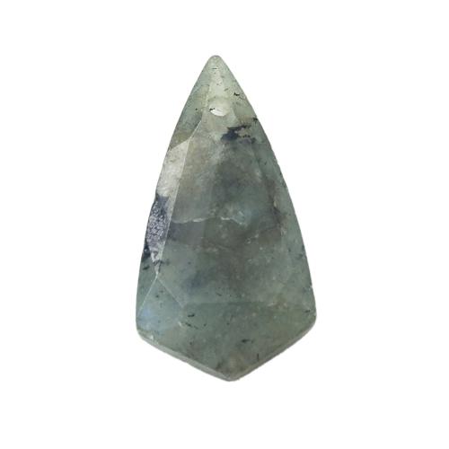 Edelstein Anhänger Schmuck, Labradorit, DIY, 16.50x6.36x29.60mm, verkauft von PC