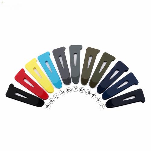 PVC Plastic injection moulding, fashion jewelry, more colors for choice, 90x30mm, Sold By PC