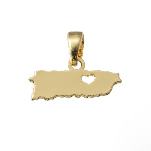 Messing Schmuck Anhänger, plattiert, Modeschmuck, goldfarben, frei von Nickel, Blei & Kadmium, 15.20x0.53x11.70mm, verkauft von PC