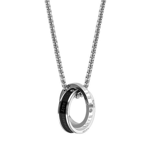 Titanium Steel Necklace, plated, different length for choice & different styles for choice & for woman, Sold By PC