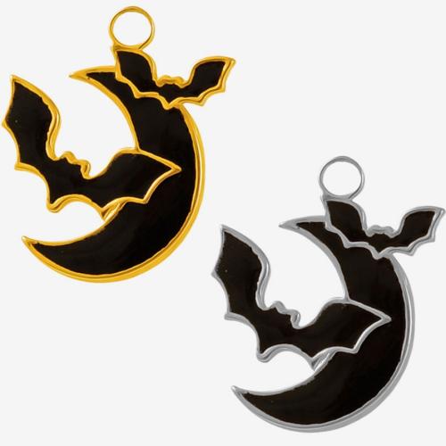 Acier inoxydable 304 Pendentif, Chauve-souris, DIY & émail, plus de couleurs à choisir, Vendu par PC