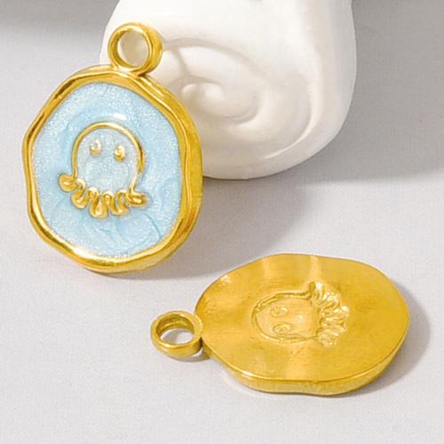 Acier inoxydable 304 Pendentif, DIY & émail, plus de couleurs à choisir, 10PC/sac, Vendu par sac