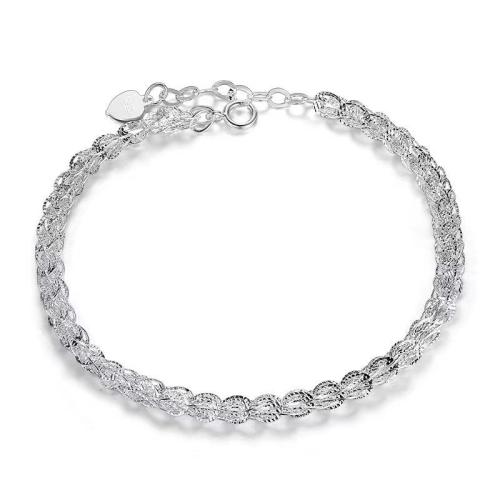 925 Sterling Silver Bangle Bracelet, different size for choice & for woman, more colors for choice, Sold By PC