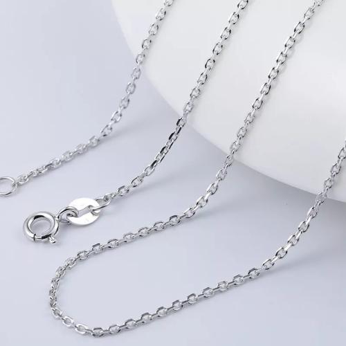 925 Sterling Silver Chains, cross chain & different size for choice & for woman, more colors for choice, Sold By PC
