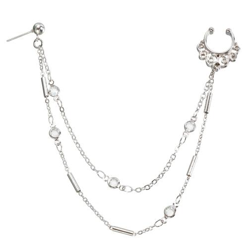 Tibetan Style Nose Piercing Jewelry, with Acrylic, plated, fashion jewelry & Unisex, Sold By PC